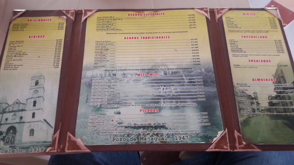 Llanera La 31 Menu - Image 6
